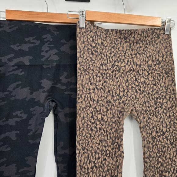 Spanx Women's Camo Print Cheetah Print Seamless Leggings Size Small - Picture 2 of 8
